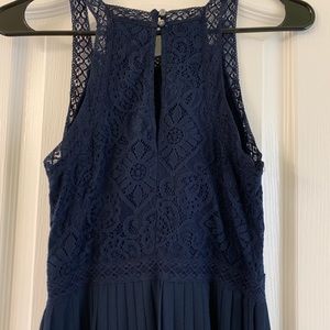 Navy Blue Hollister Dress
